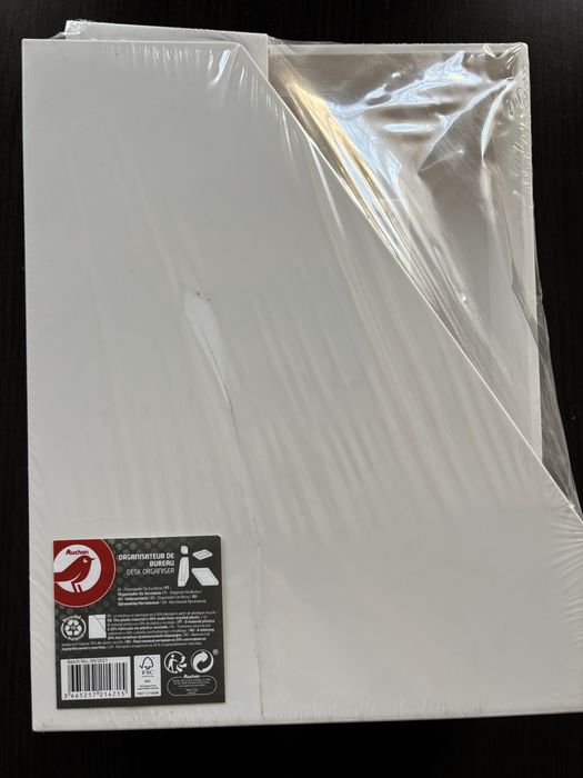 Organizer na biurko biały