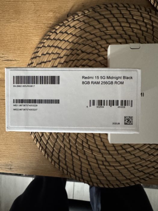 Xiaomi Redmi 15 5G 8/256gb Nowy!