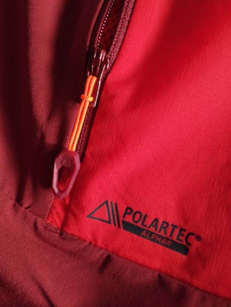 DYNAFIT Traverse Alpha Hooded, Red, XL męska,nowa