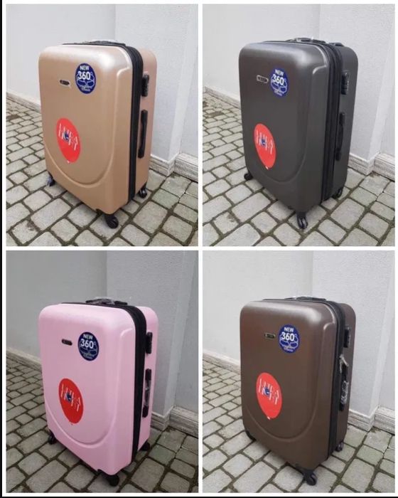 Чемодан фирма Wings 310 Польша, сумка на колесах, валіза разные цвета!