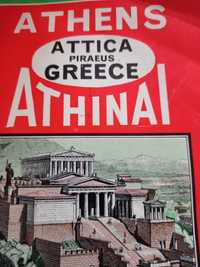 Mapa Grecji, Ateny