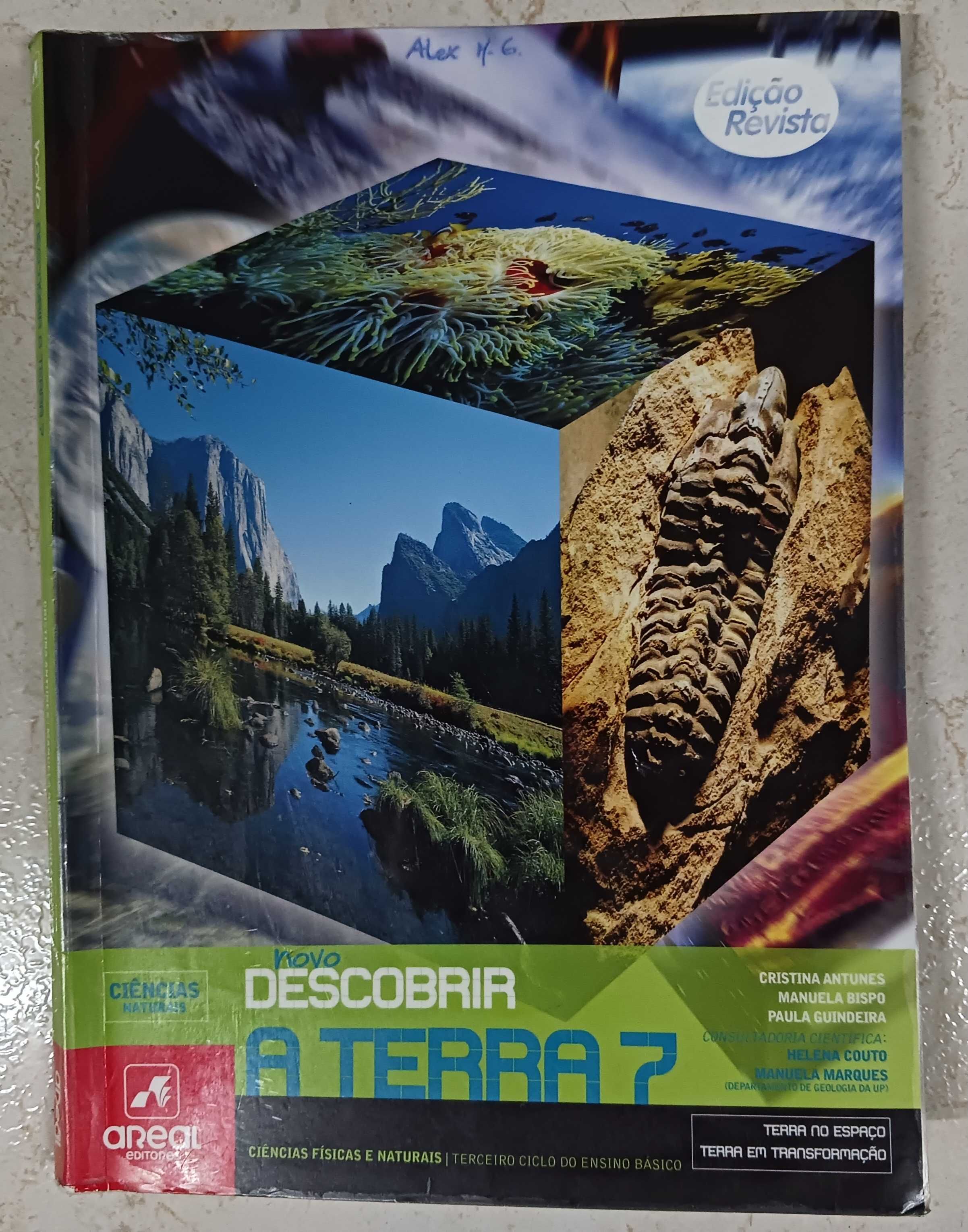 Manual "Novo Descobrir a Terra 7" - Ciências Físicas e Naturais 7º Ano