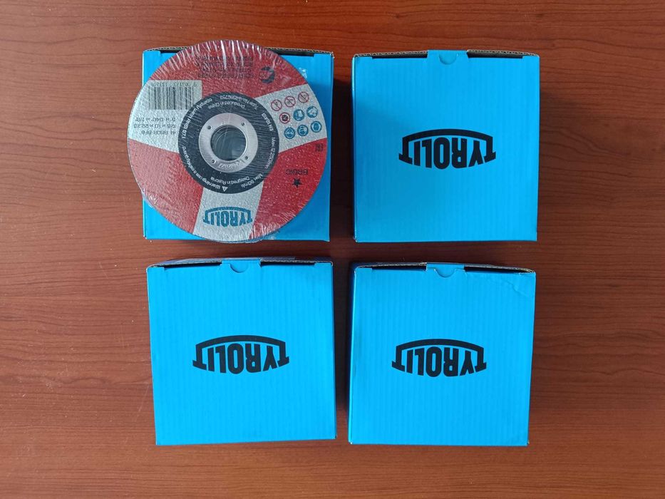 Tarcze do cięcia stali/metalu Tyrolit 125 x 1 - 100 szt.