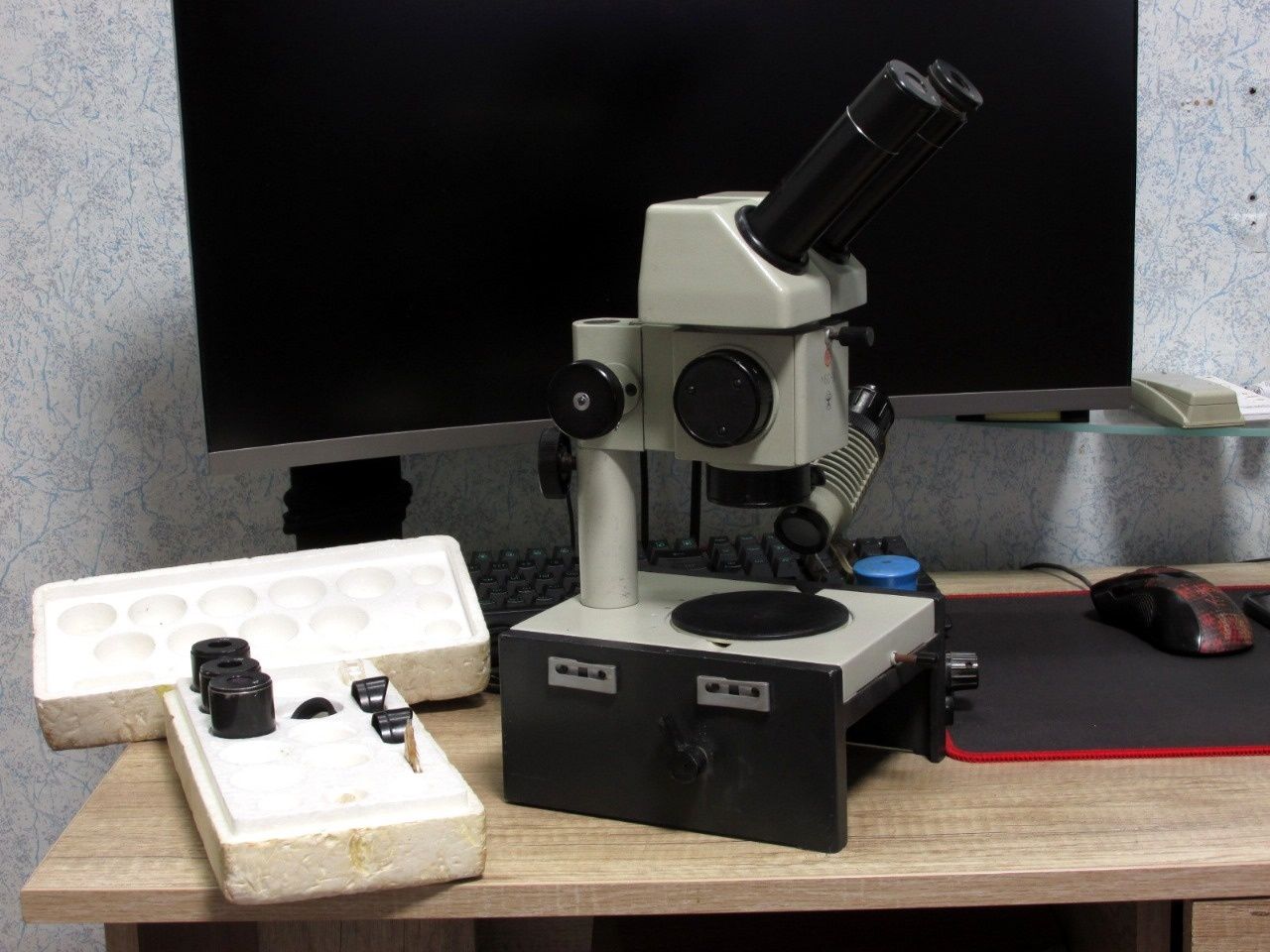 Микроскоп МБС-9 бинокулярный