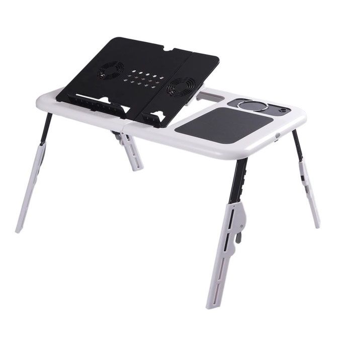 Складаний столик для ноутбука LD-09 E-Table, столик з охолодженням 2 U