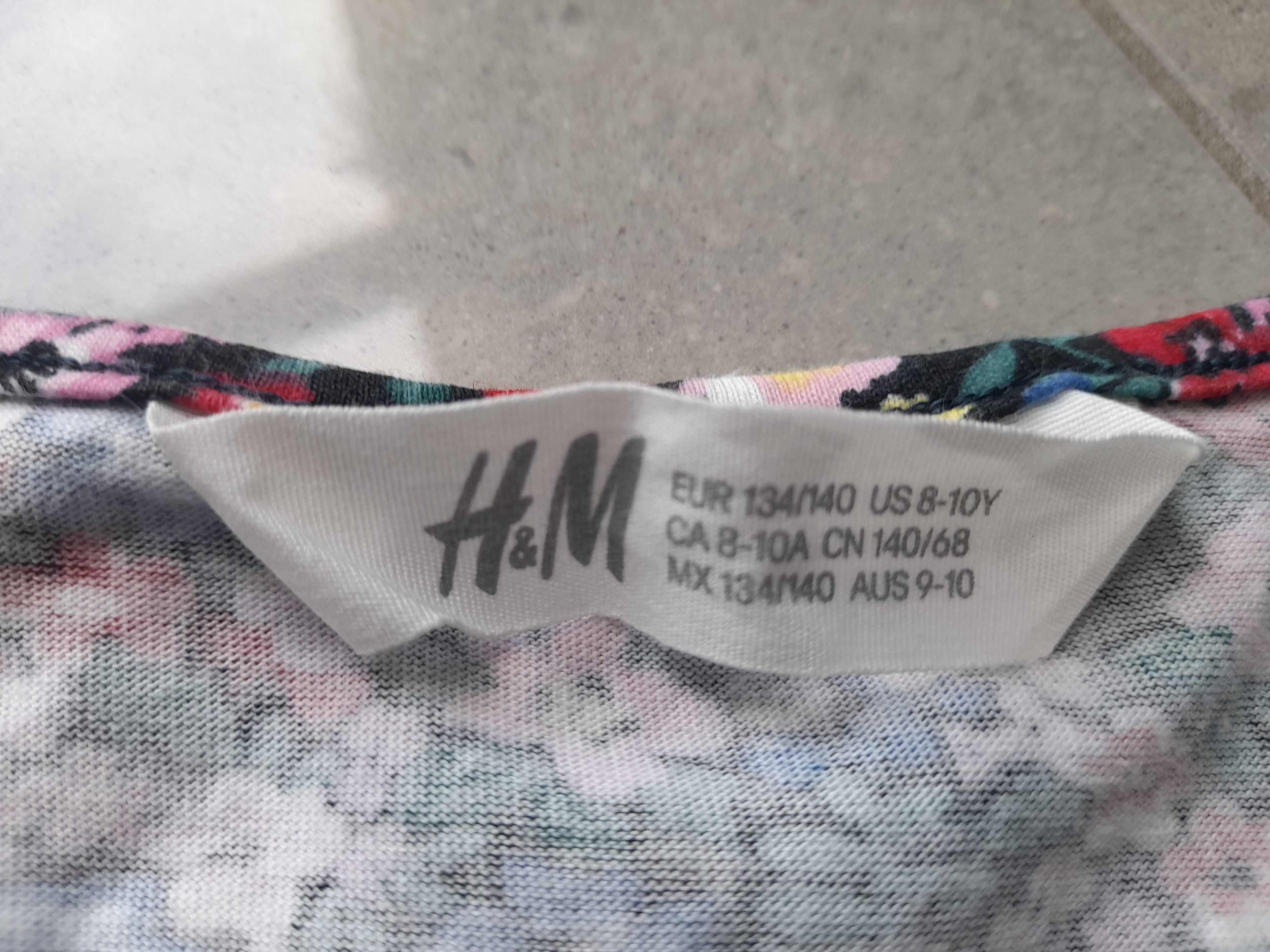 H&M Sukienka 134/140 8-10 lat Jak Nowa Piękna