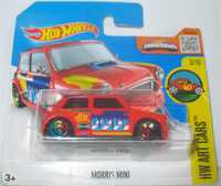 Hot Wheels - Morris Mini - vermelho (2016)