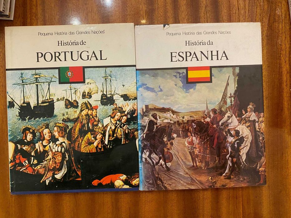 Coleção antiga 10 livros Pequena História Grandes Nações ed. 1978/81