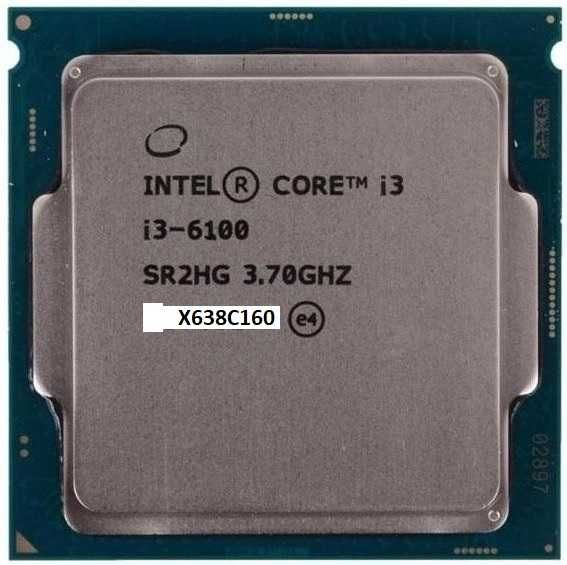 Процесор Intel Core I3-6100 з кулером