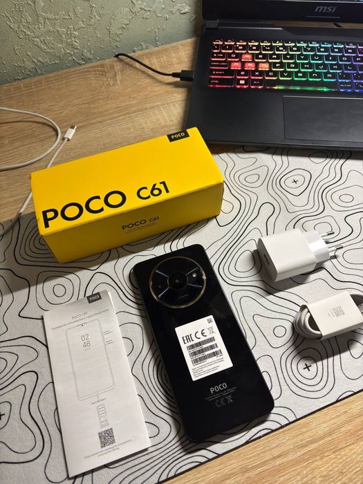 Телефон  Poco c61 4/128