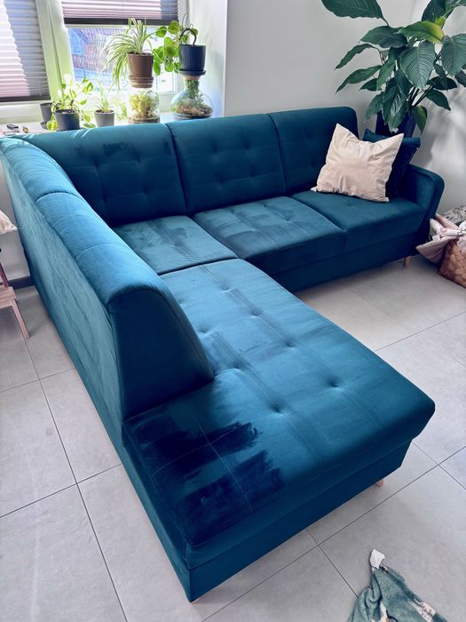 Narożnik rozkładany - nowy AGATA - VOLARE 5P lewy - połowa ceny nowego