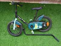 Rower dziecięcy Btwin 14 + uchwyt do nauki jazdy