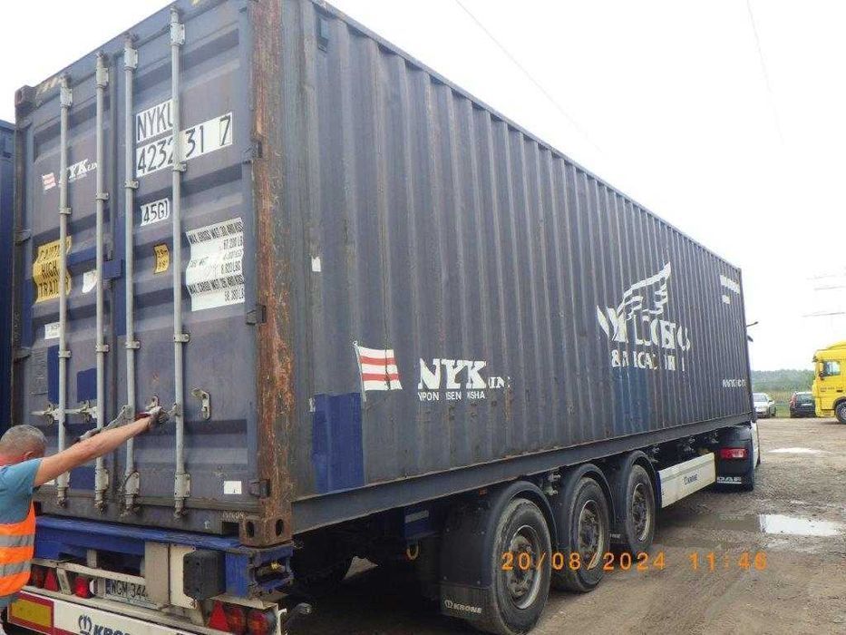 Kontener morski /budowlany /magazynowy 40HC / 40DV CARGO WORTHY