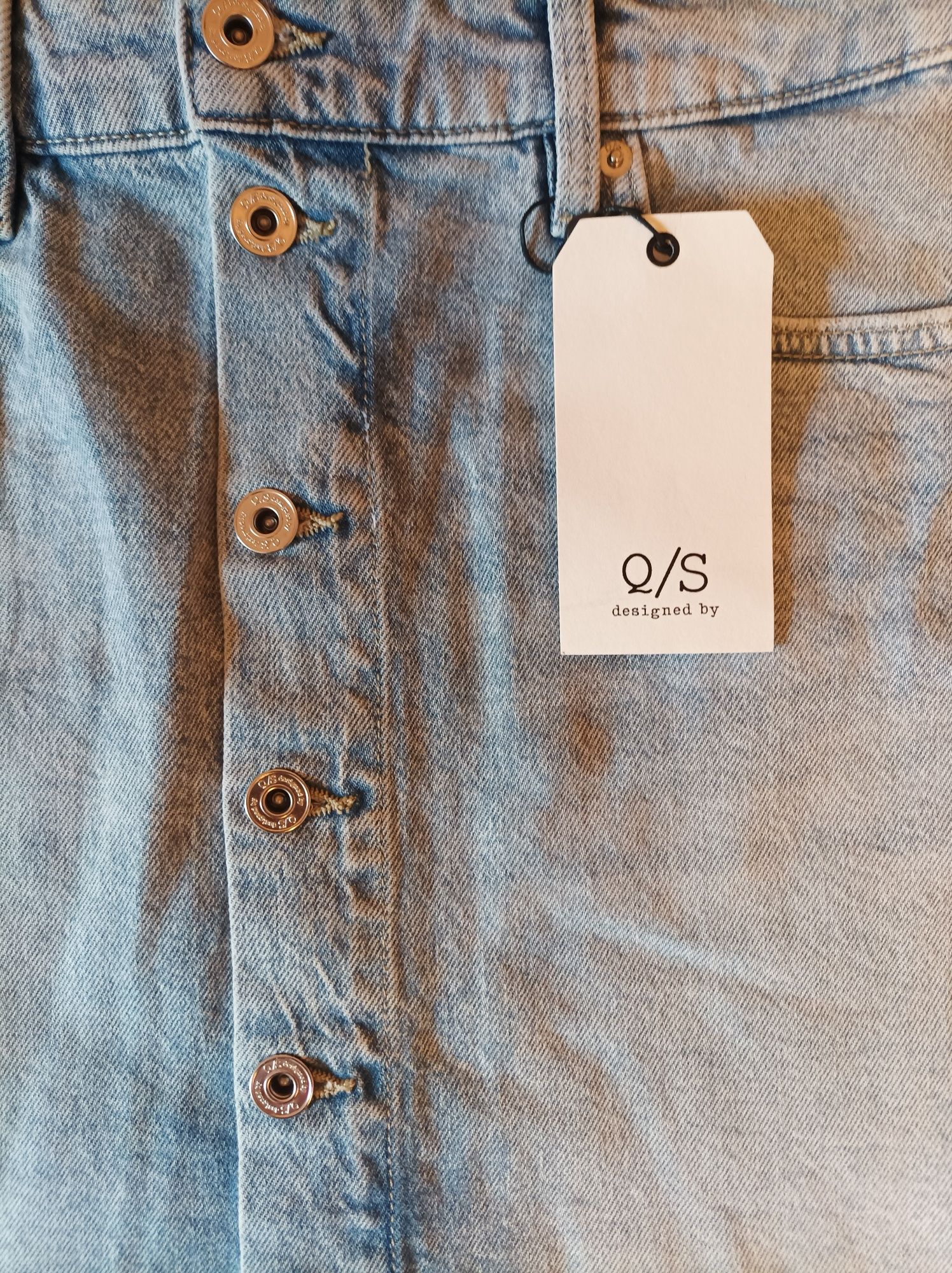 Spódnica jeansowa QS designer by 40.