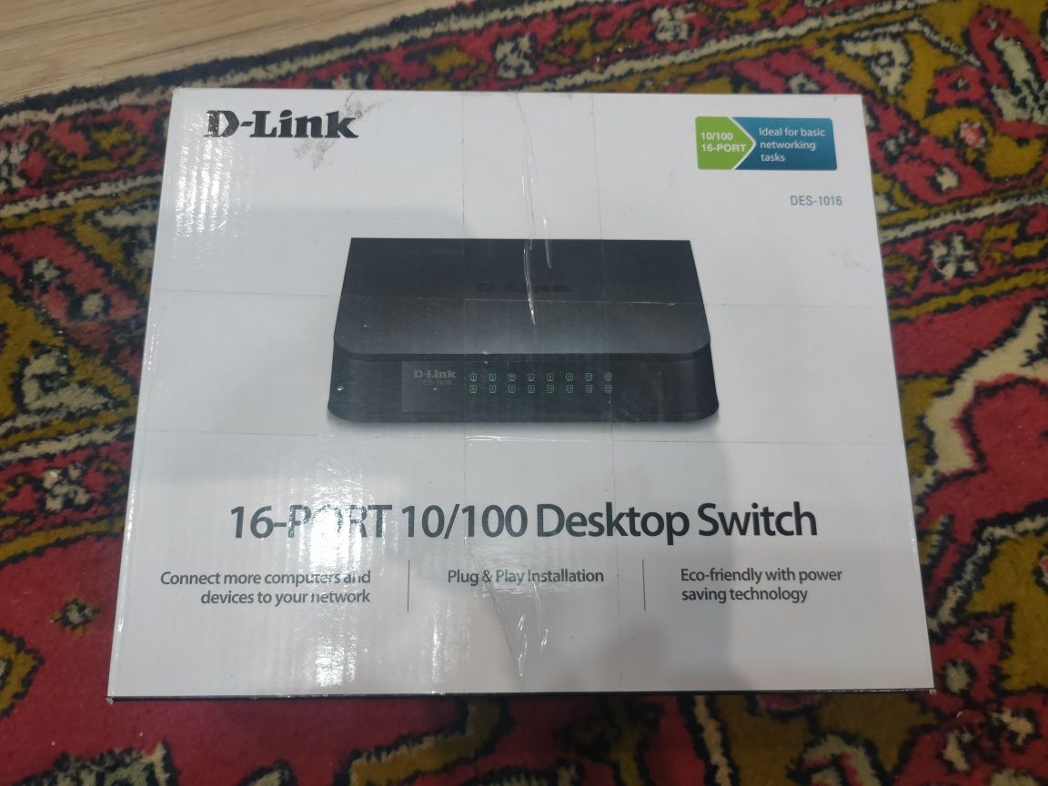 Світч D-Link на 16 портів