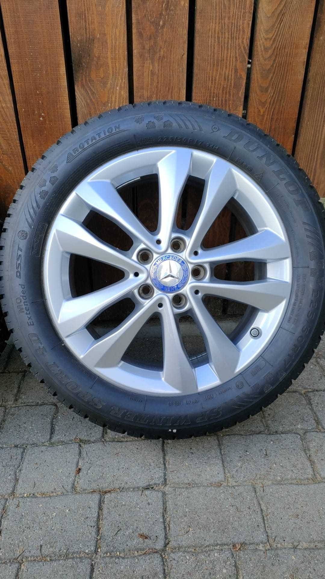 Koła Mercedes Audi Vw  17'' 5x112 opony 225/50/17 (OL1134)