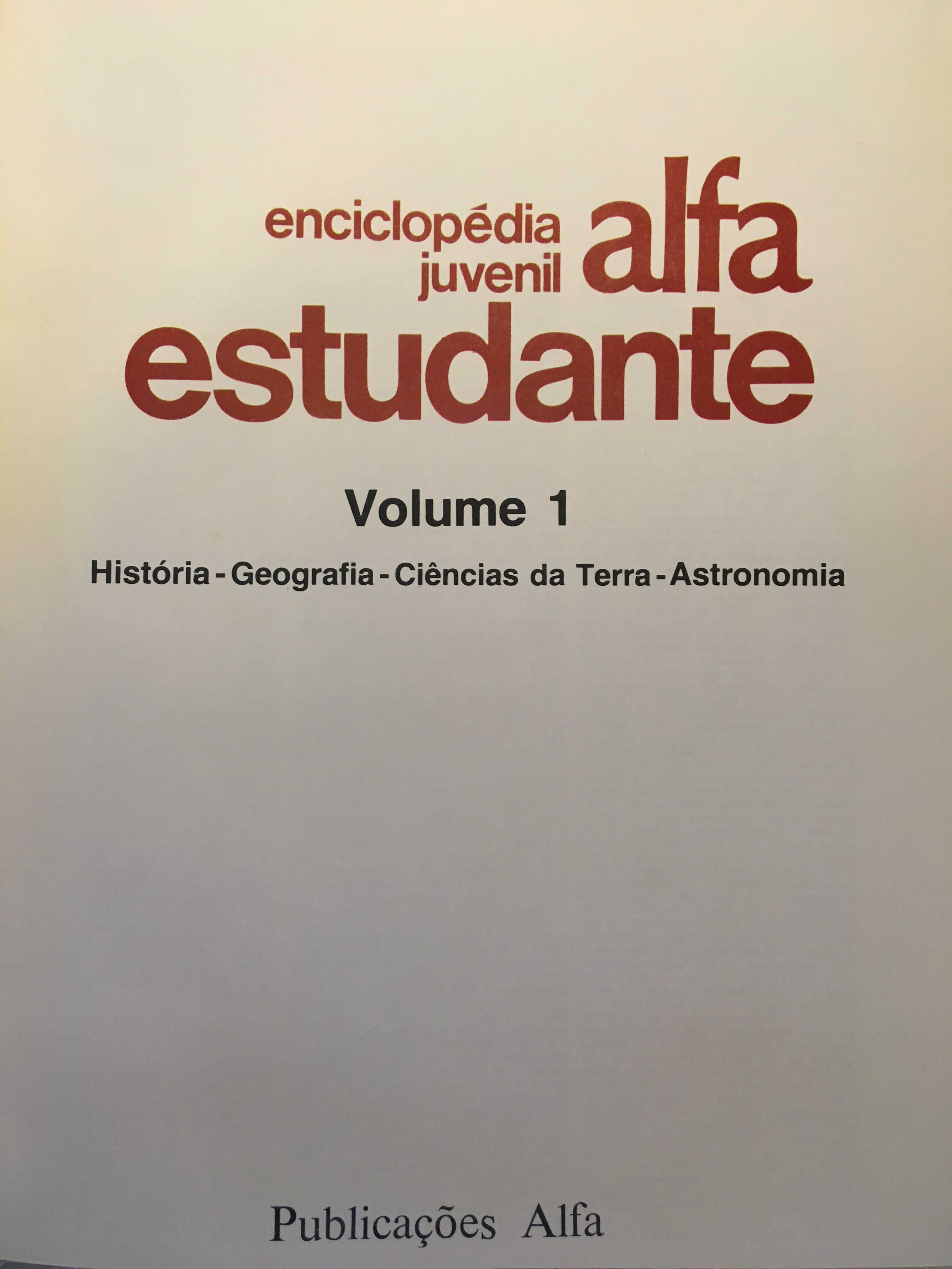 Enciclopédia Juvenil Alfa Estudante
