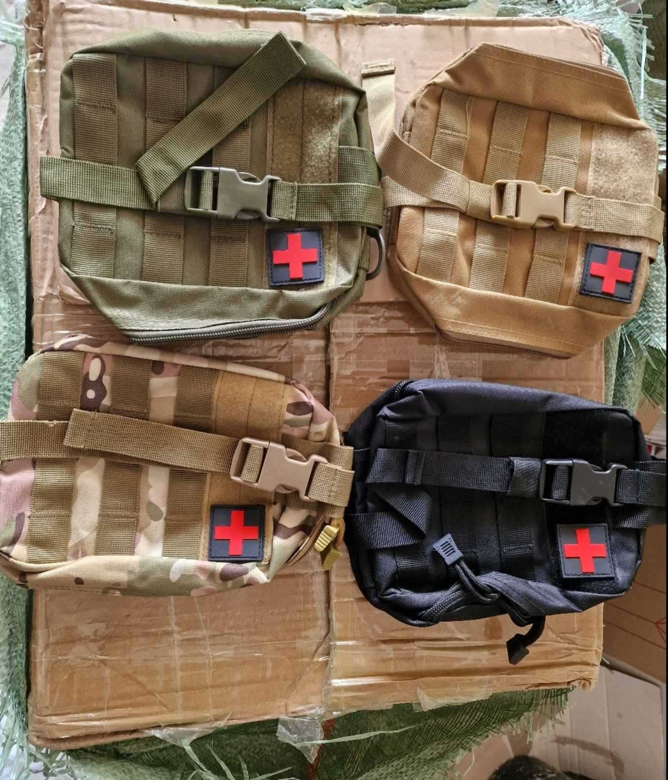 Тактическая аптечка на системе Molle В наличии цвет олива и черный
