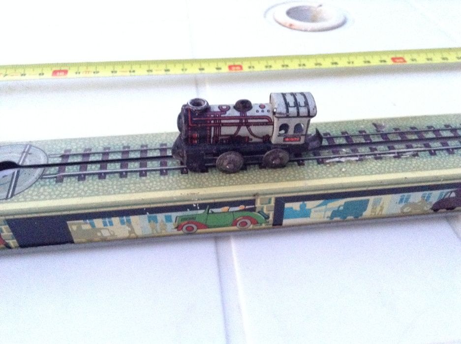 Brinquedo de corda em chapa ARNOLD - COMBOIO anos 50 - ORIGINAL