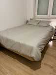 Colchão e cama - Cama (sommier) casal c/ colchão incluído 1,40mX 2,00m