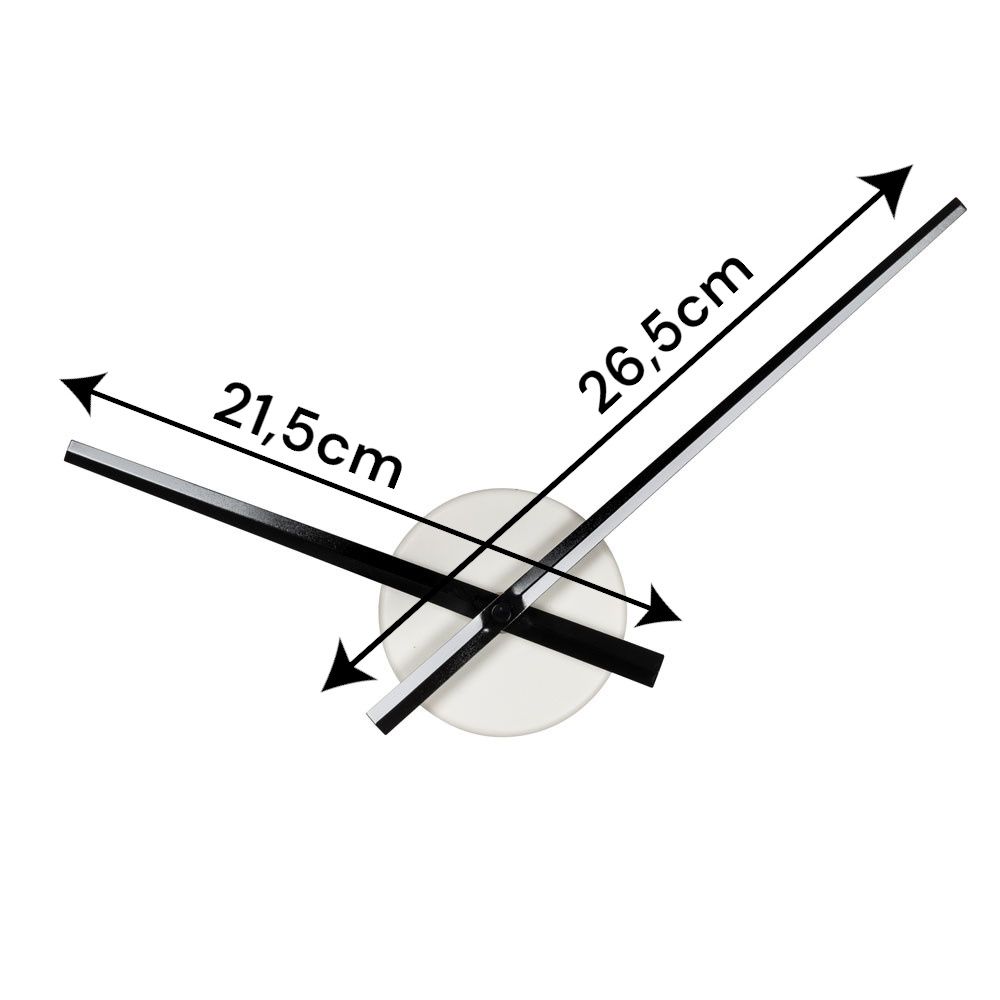 Zegar ścienny z zestawem ramek na zdjęcia - DIY