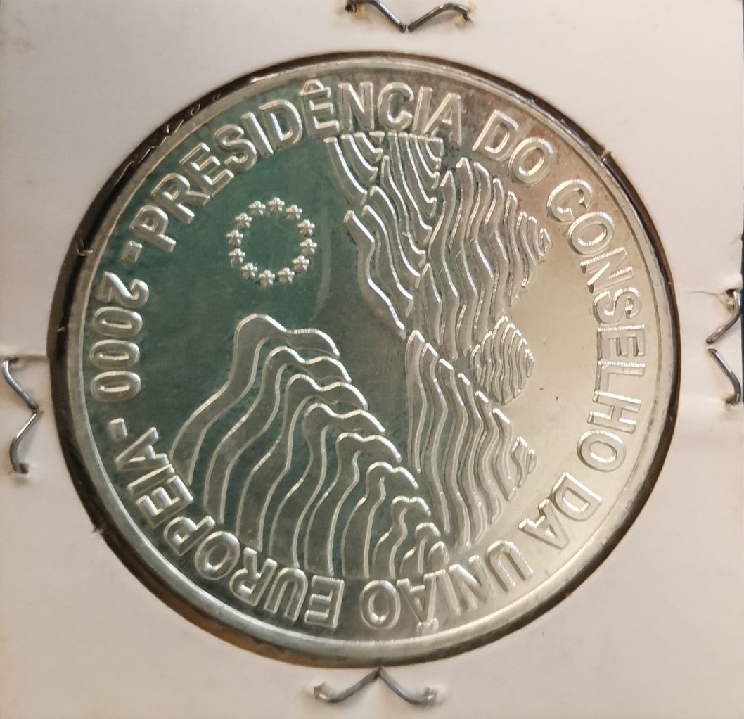 Moeda 1000 escudos de 2000 Presidência do Conselho da União Europeia