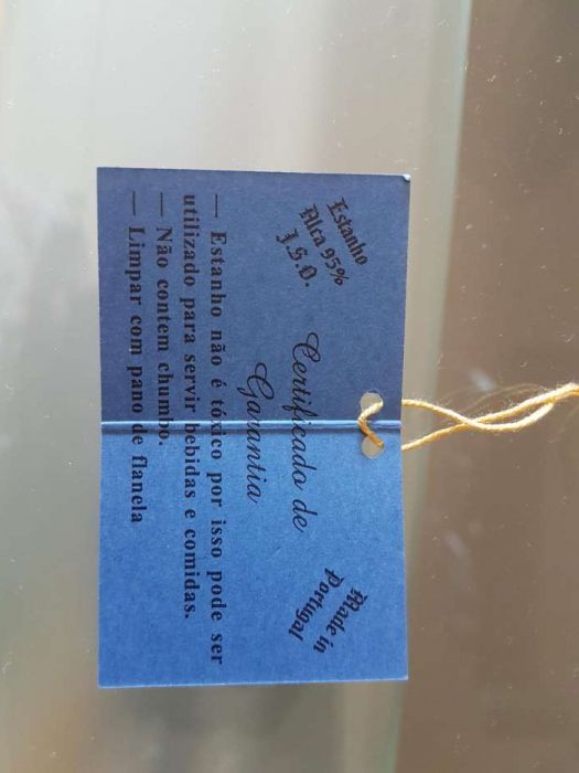 Presépio de anjo 95 % estanho novo