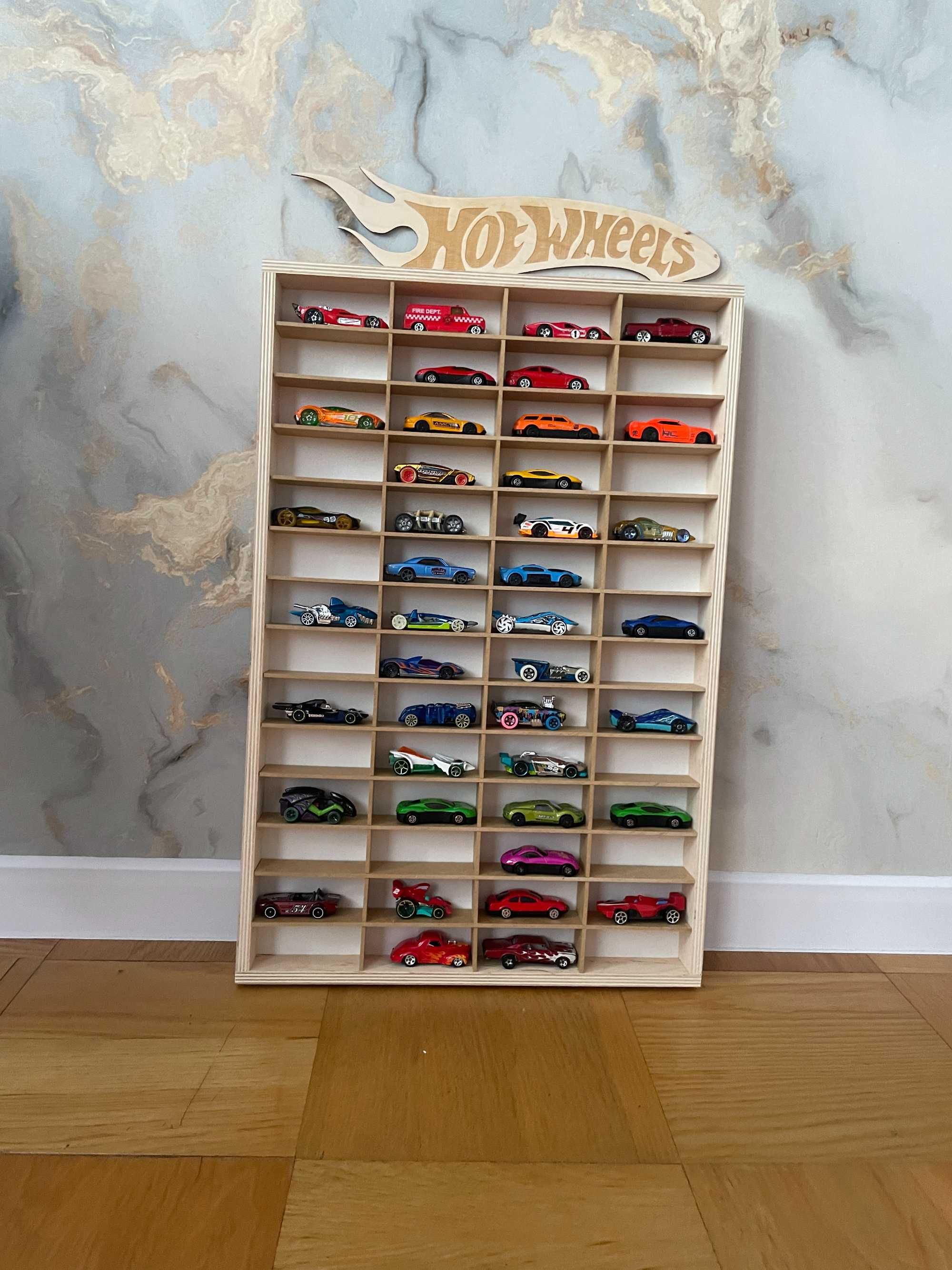 półka REGAŁ NA RESORAKI hot wheels samochodziki autka organizer