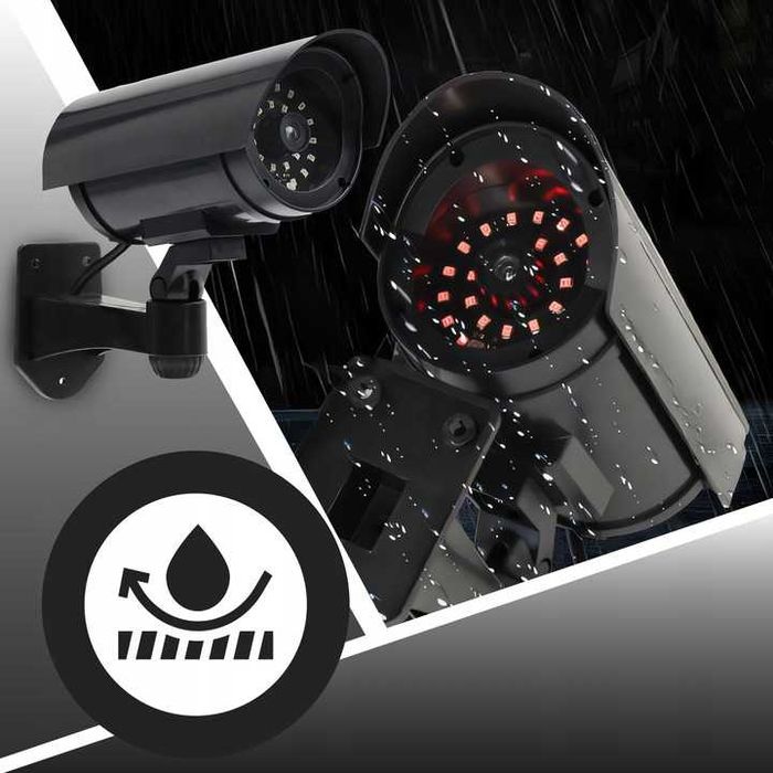 kamera atrapa ir kamera jak żywa imituje monitoring nowa sprawna