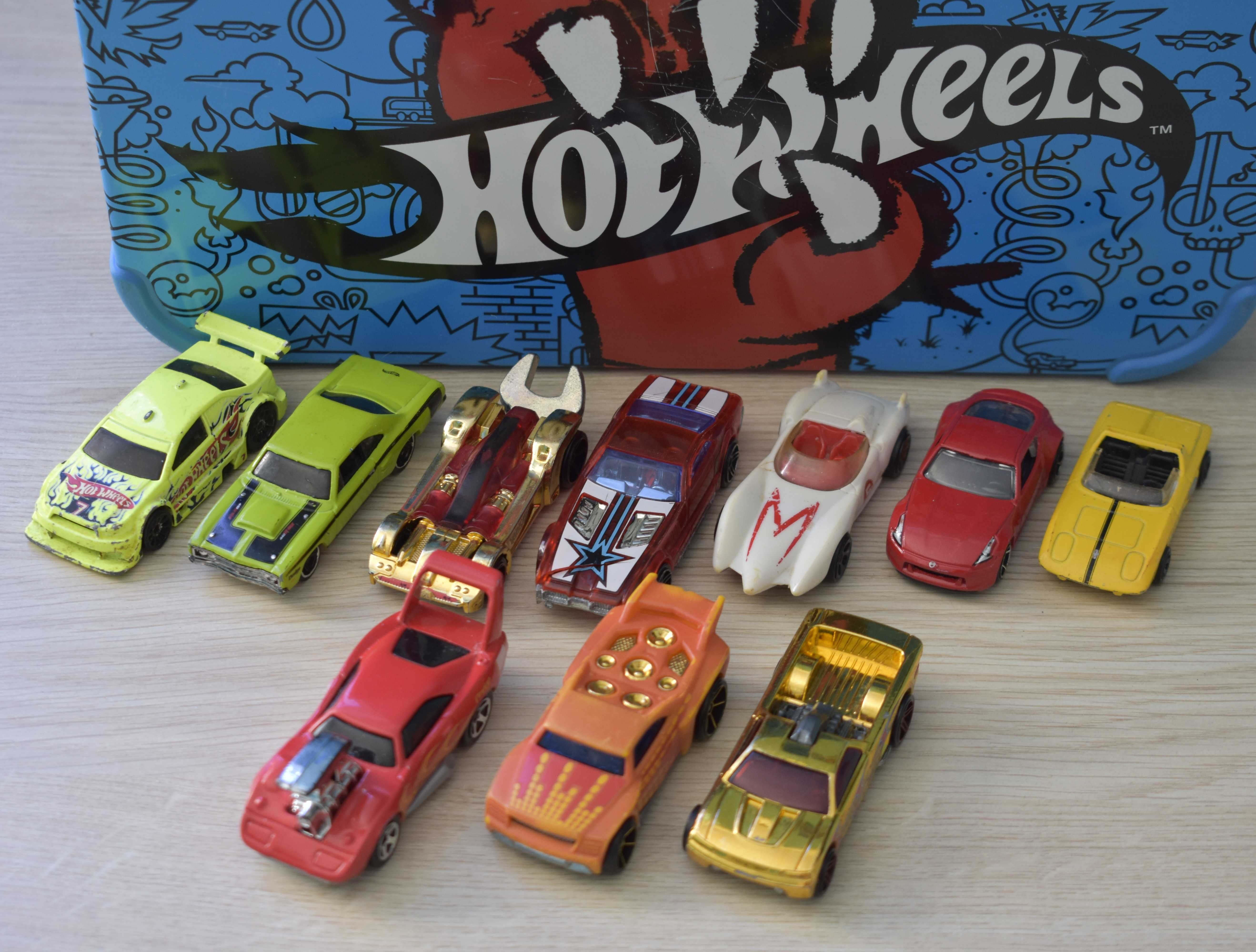 HOT WHEELS 10 sztuk oryginalne autka resoraki