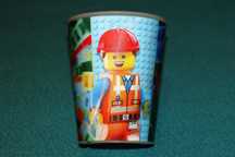 LEGO kubek z hologramem Kicia Rożek Emmet Klockowski Lego Przygoda