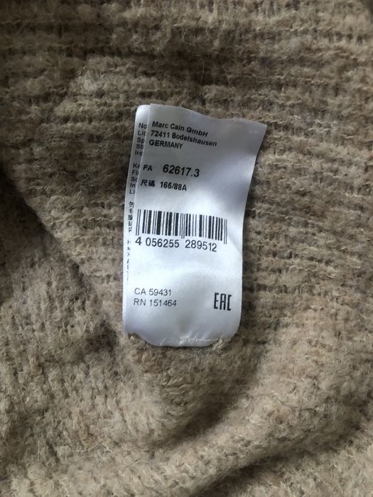 Sweter alpaka wełna Marc Cain