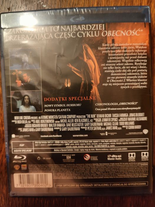 Blu ray - Zakonnica (folia)