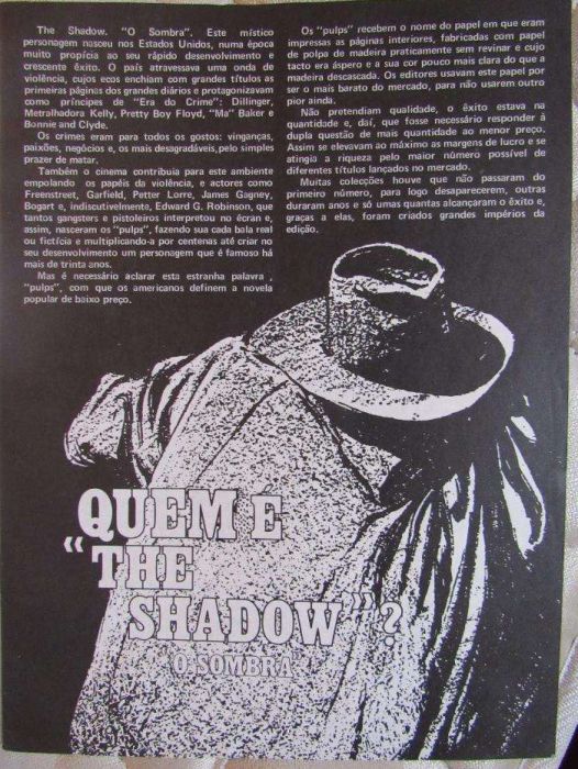 The Shadow Número Um 1977
