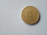 Moeda de 10 euro cent. Grécia 2006