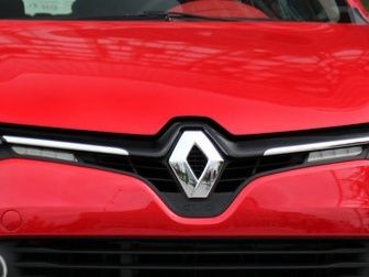 Znaczek emblemat przód Renault Clio IV Captur Megane Scenic