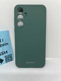 Mercury Silicone Mikrofibra - Samsung A35 - Zielony