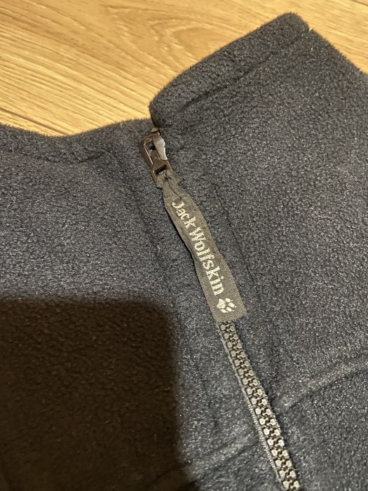 Флисовая зип худи Jack Wolfskin