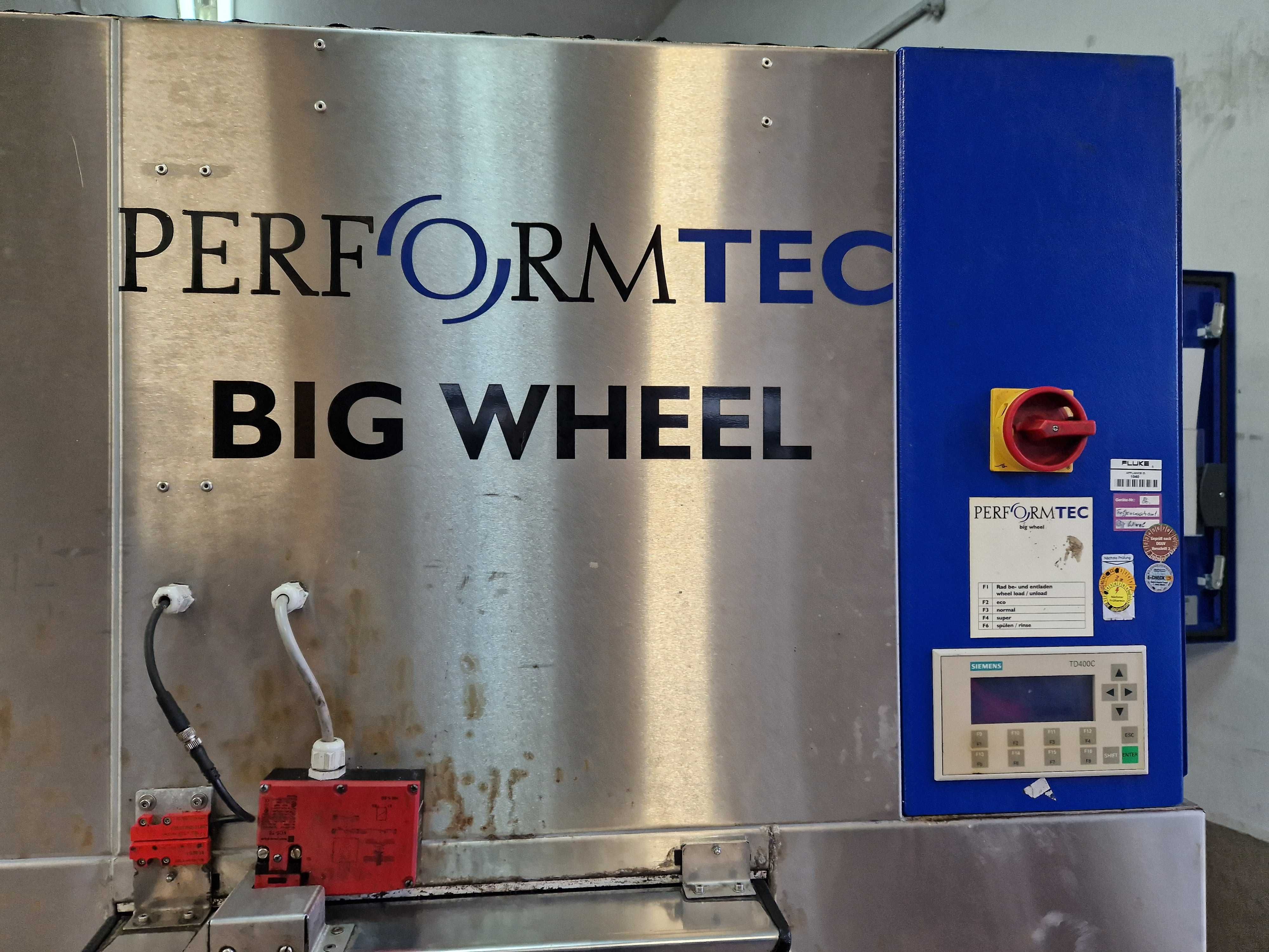 Myjka do kół PERFORMTEC big wheel myjnia opon automatyczna
