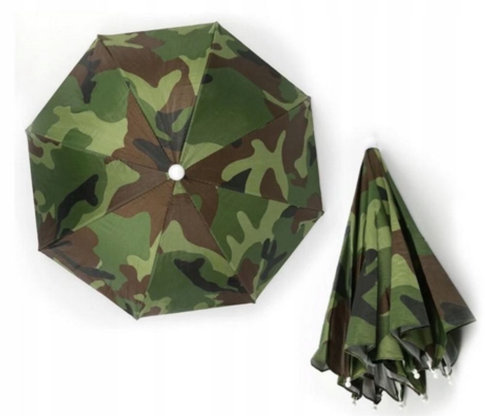 2 x Parasol wedkarski kolor khaki