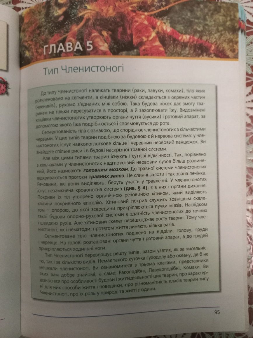 Підручник Біологія 8 клас