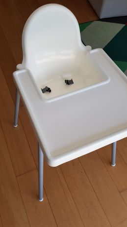 Cadeira Ikea bebé com almofada e capa