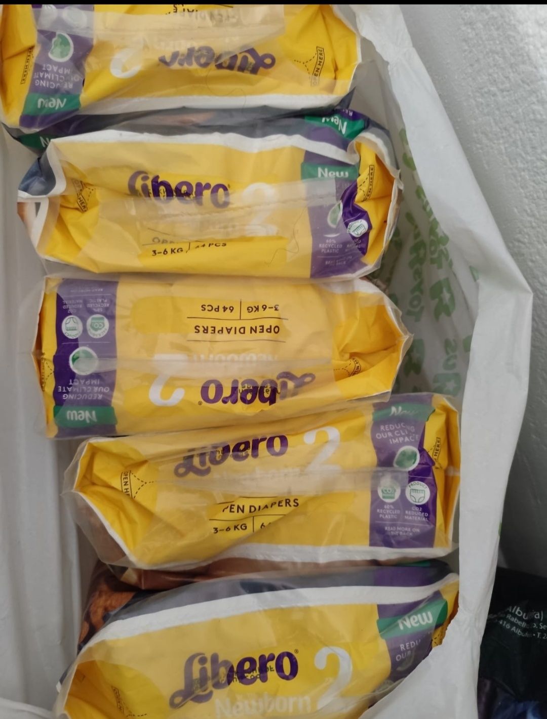 Fraldas,  10 € cada