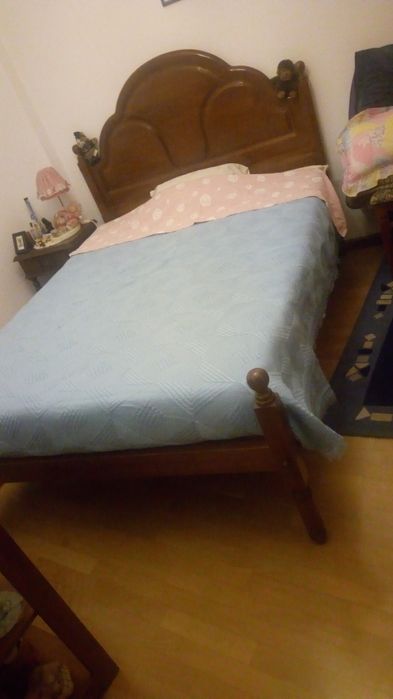 Cama de solteiro 186 cm x 100 cm