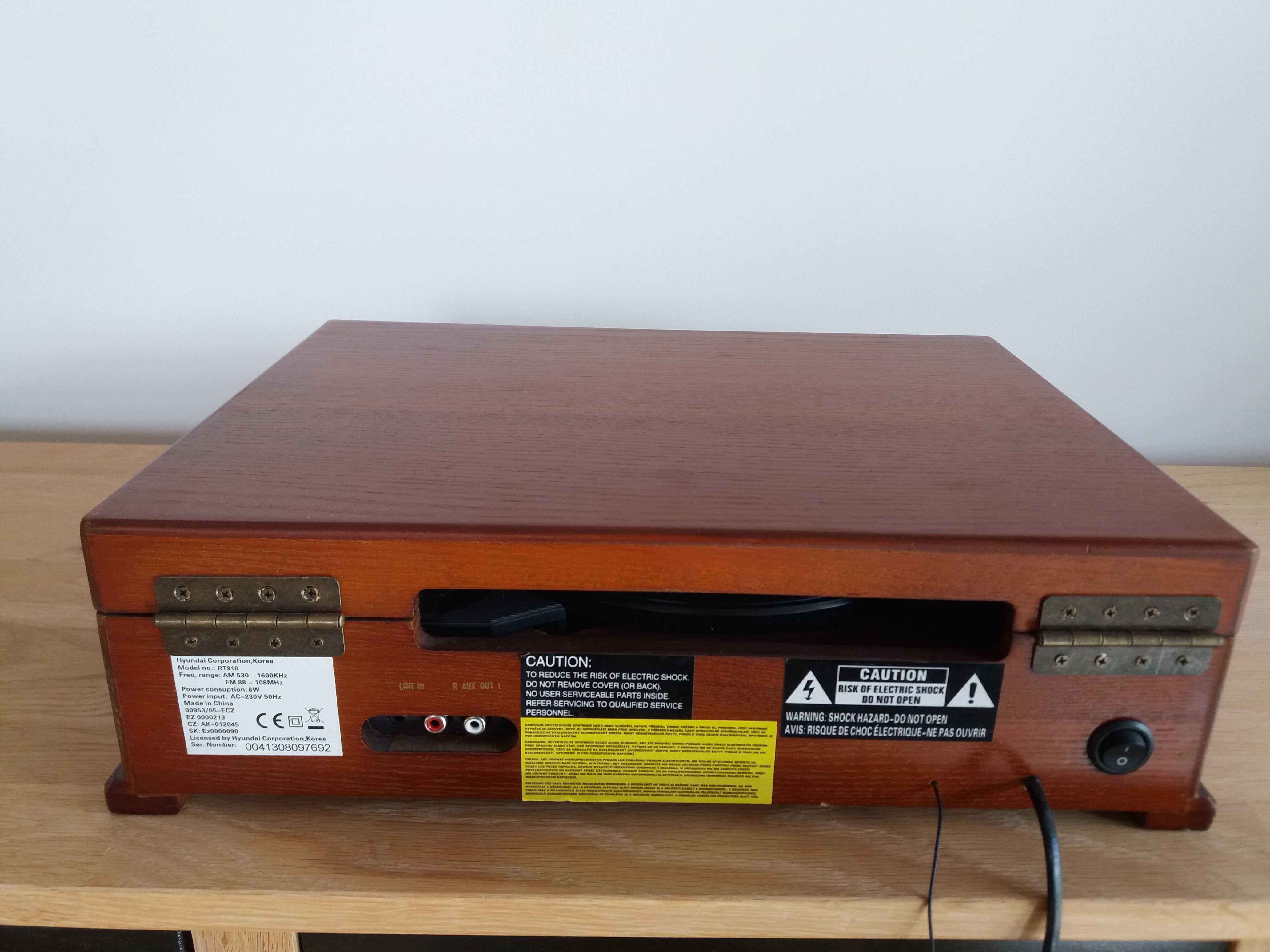 Radio z adapterem retro