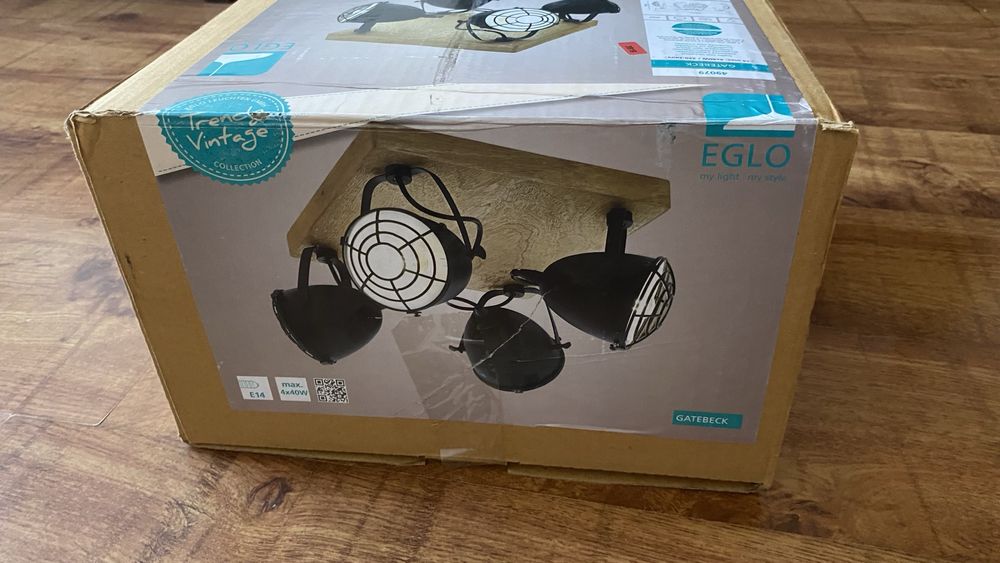 Lampa sufitowy kwadratowy Eglo 49079