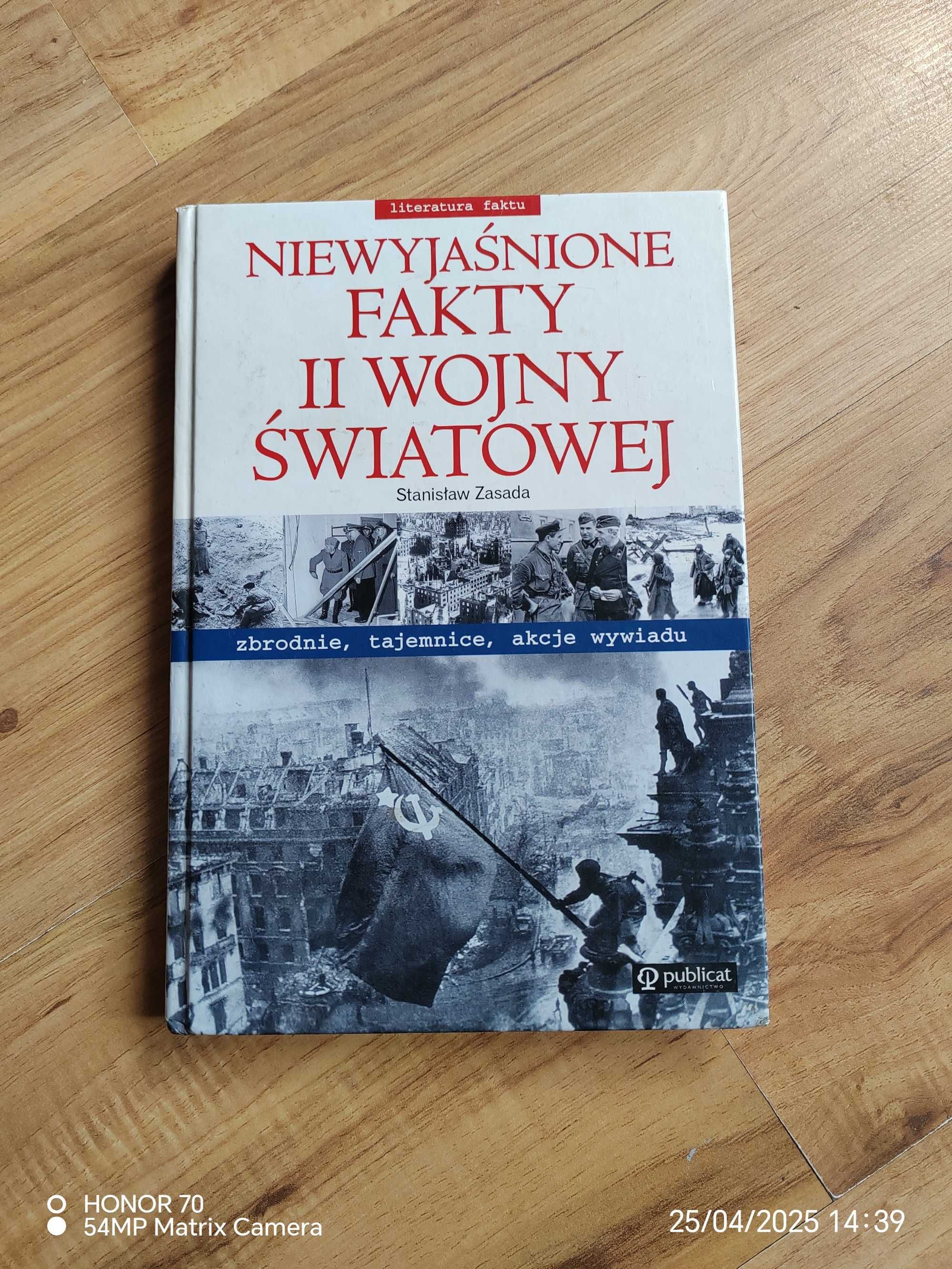Książka Niewyjaśnione Fakty II Wojny Światowej