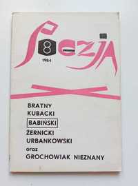 Poezja nr 8 sierpień 1984r.