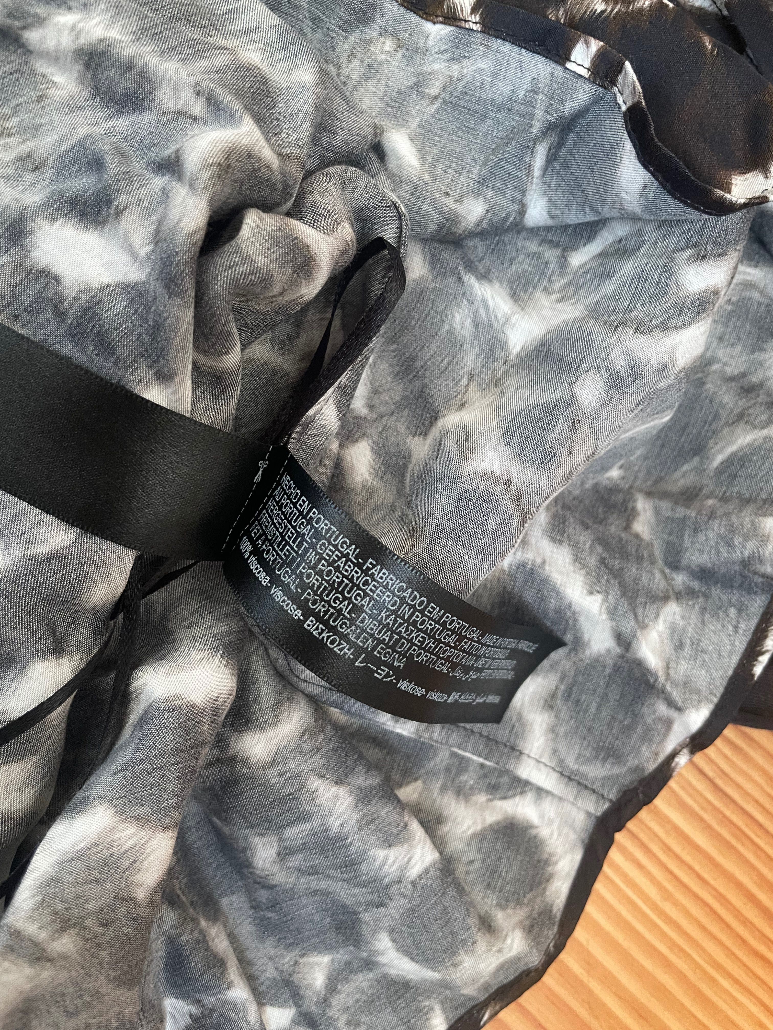 Massimo Dutti nowy komplet panterka leopard top spódnica midi wiskoza