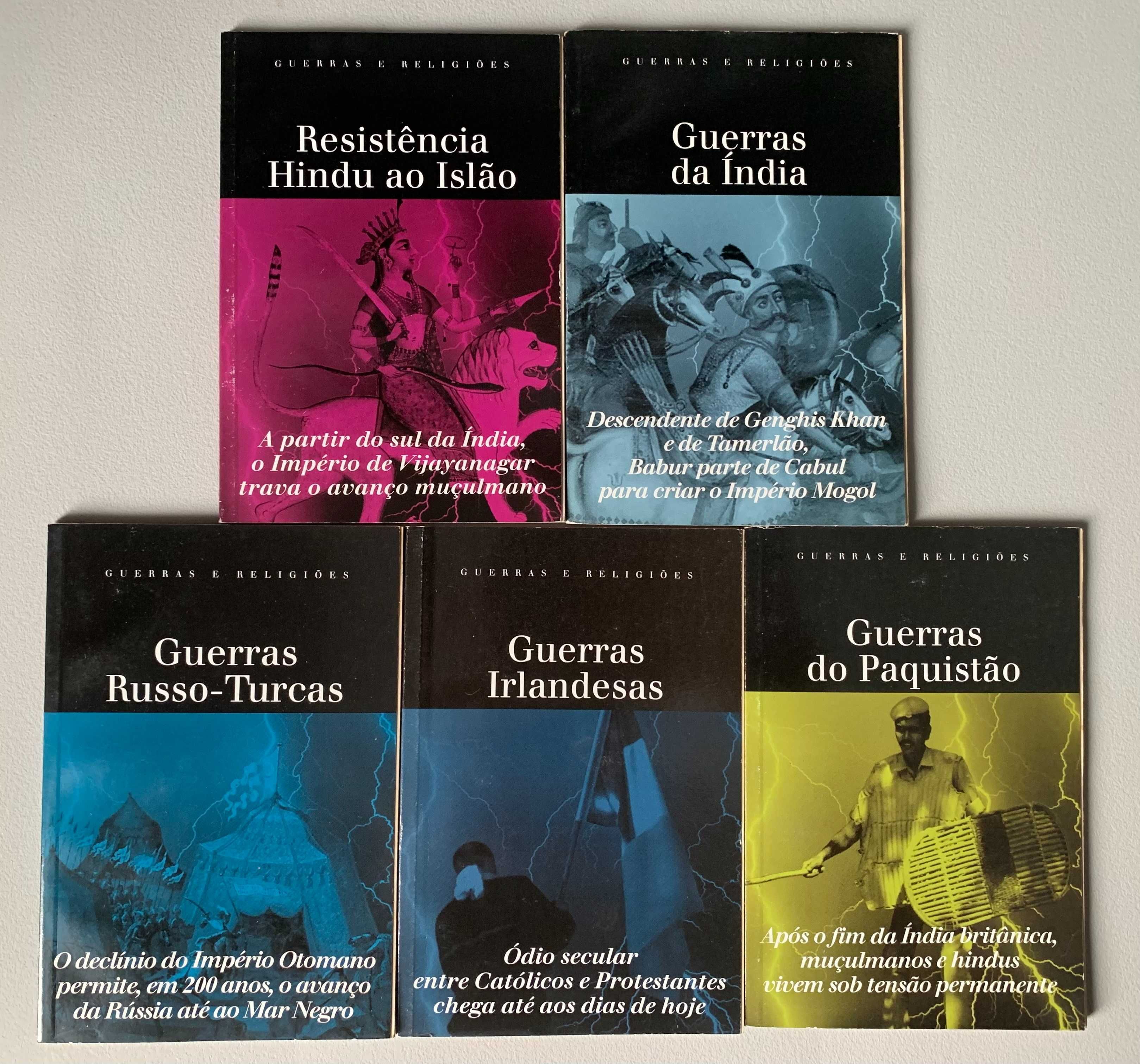 Guerras e Religiões [títulos na descrição]